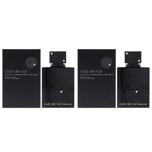 Club De Nuit Intense by Armaf for Men - 3.6 oz EDT Spray - Pack of 2