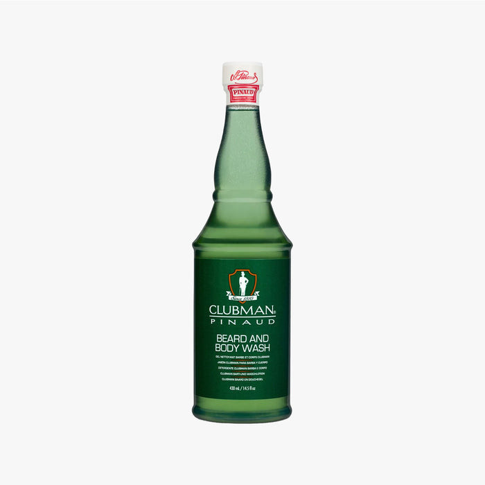 CLUBMAN RESERVE BEARD AND BODY WASH 430ML (14.5floz)