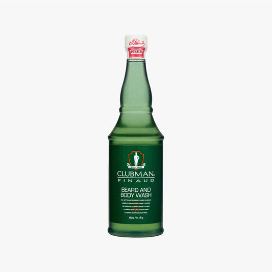 CLUBMAN RESERVE BEARD AND BODY WASH 430ML (14.5floz)