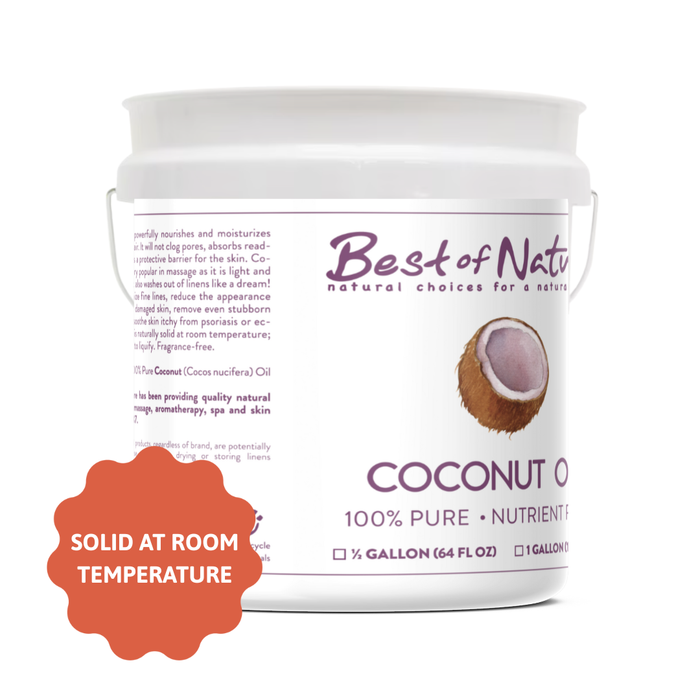 Coconut Massage & Body Oil (Solid) - 100% Pure