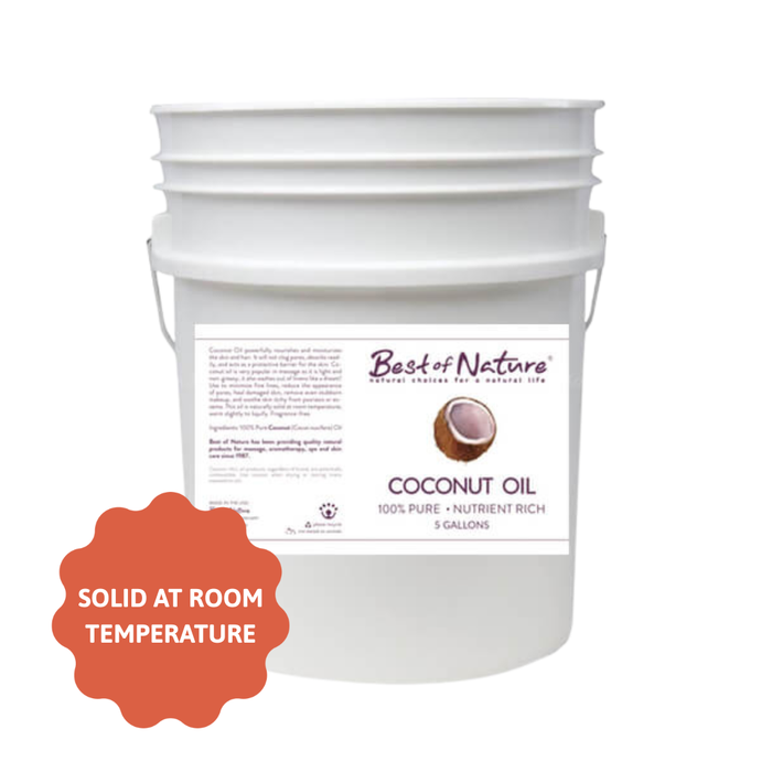 Coconut Massage & Body Oil (Solid) - 100% Pure