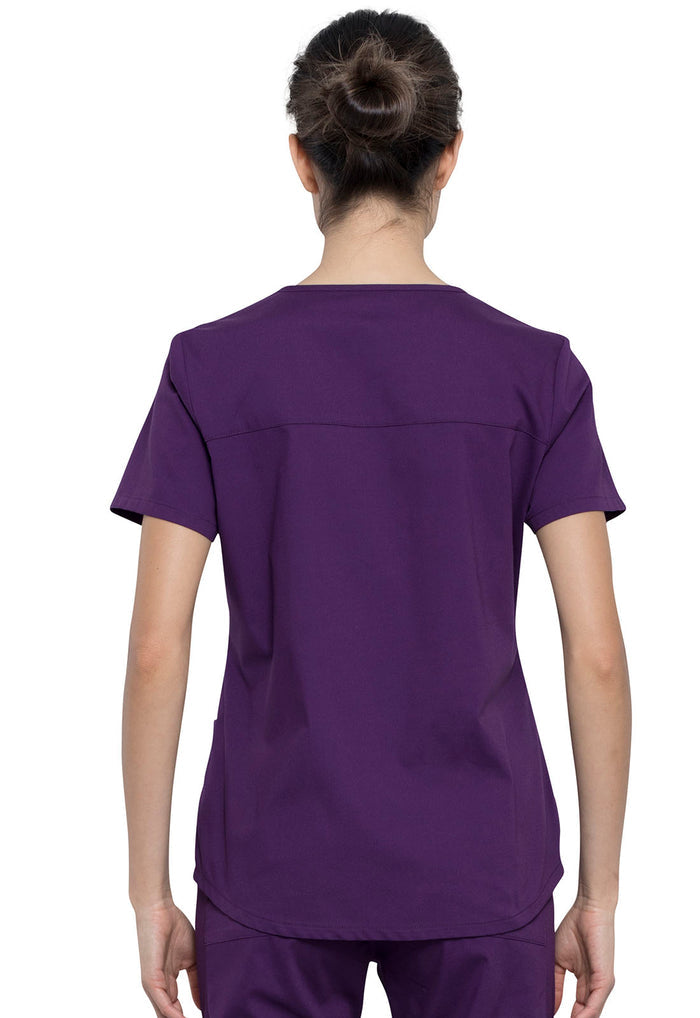 Conj. Mujer Cherokee Professionals Mod. WW665 / WW160 Eggplant