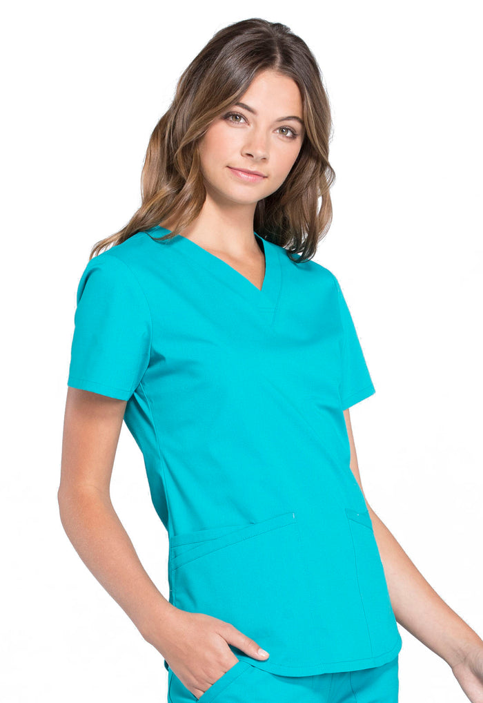 Conj. Mujer Cherokee Professionals Mod. WW665 / WW160 Teal