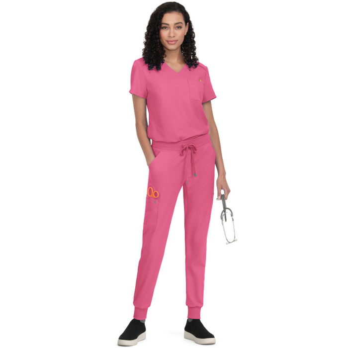 Conj. Mujer Koi Cureology Mod. Aura/Pulse Carnation Pink JOGGER