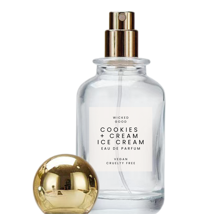 Cookies + Cream Ice Cream Perfume | Fresh Handmade Scents by Wicked Good
