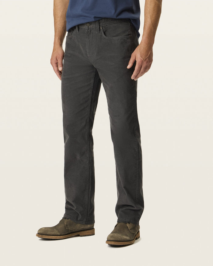 CORDUROY 5-POCKET STRAIGHT FIT in Asphalt