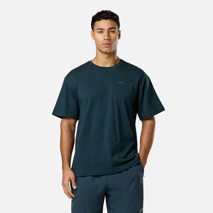 Core Mountain T-Shirt | Dark Teal