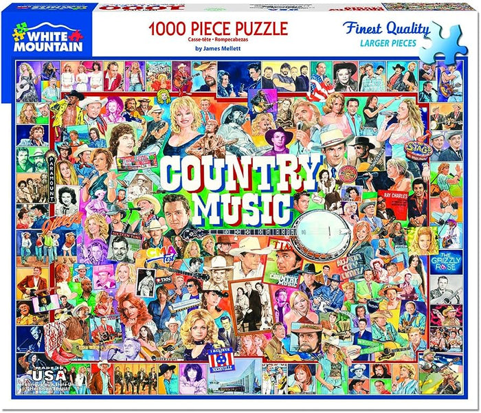 Country Music Puzzle 1000 Pce