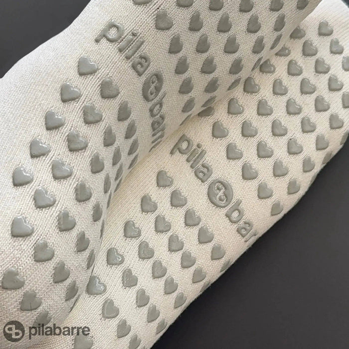 Cream Low Grip Socks Cream