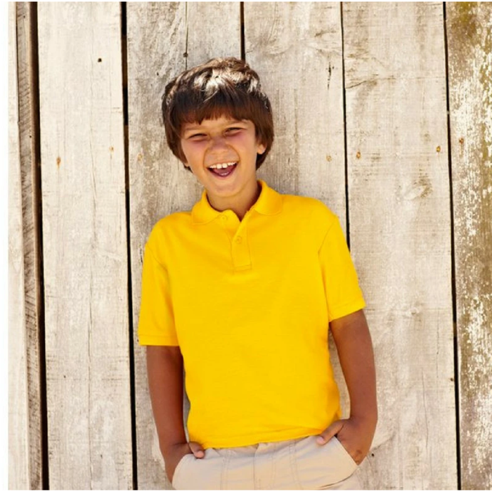 Crested School Polo Shirt