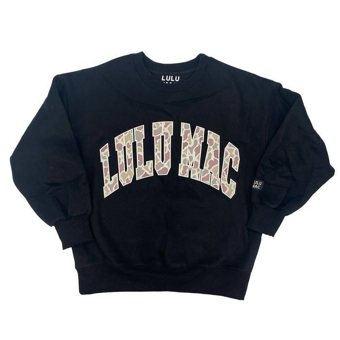Crewneck - Black & Camo
