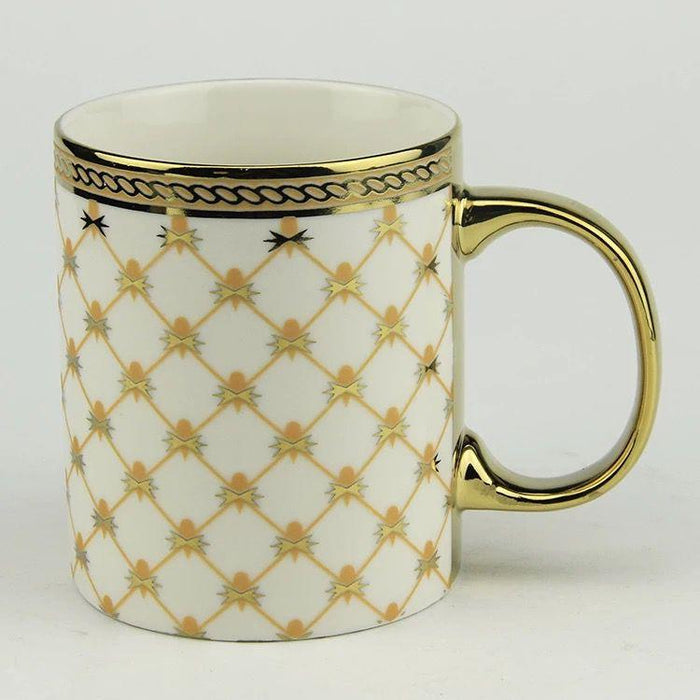 Criss Cross Style Luxury Coffee Mug - HomeHatchpk