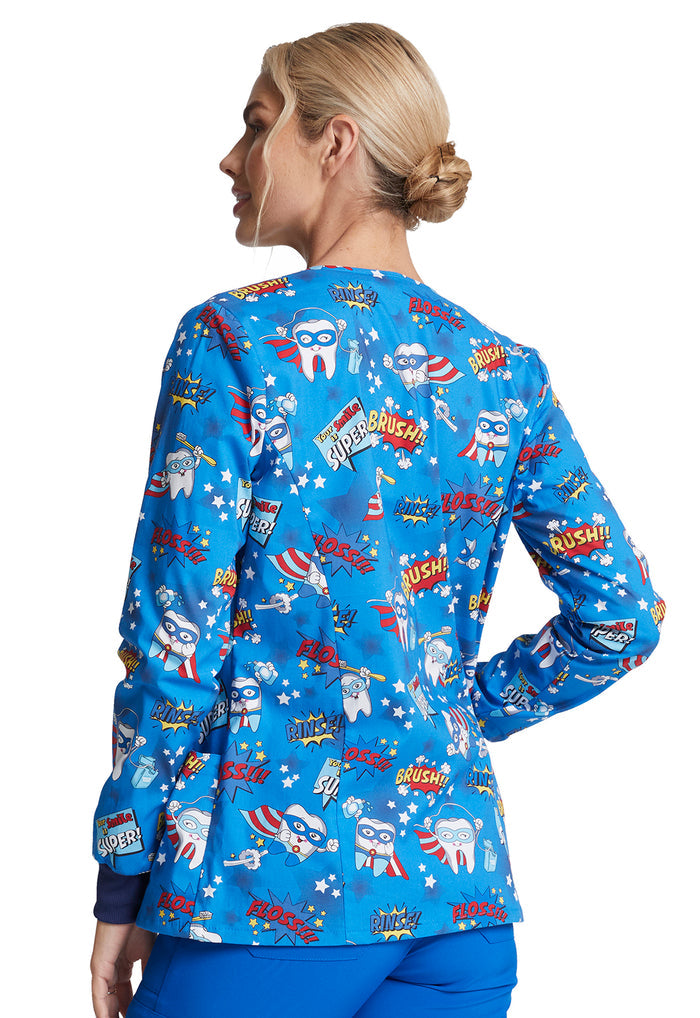 Cubrepolvos Dickies Mujer Estampado Mod. DK306 SUSM Super Smile