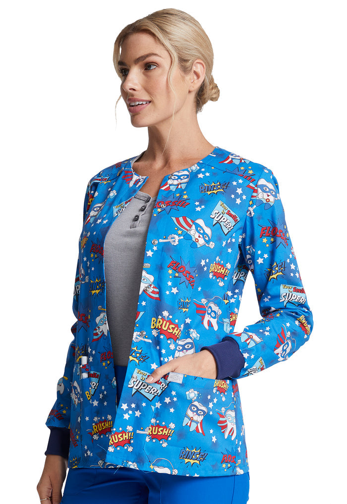 Cubrepolvos Dickies Mujer Estampado Mod. DK306 SUSM Super Smile