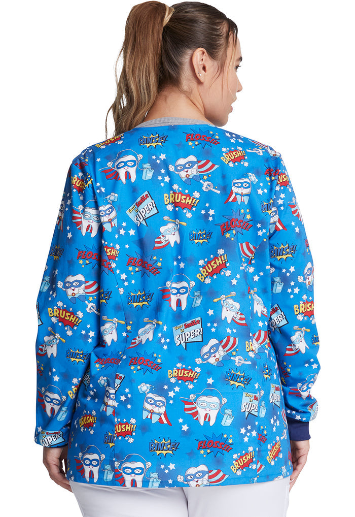 Cubrepolvos Dickies Mujer Estampado Mod. DK306 SUSM Super Smile