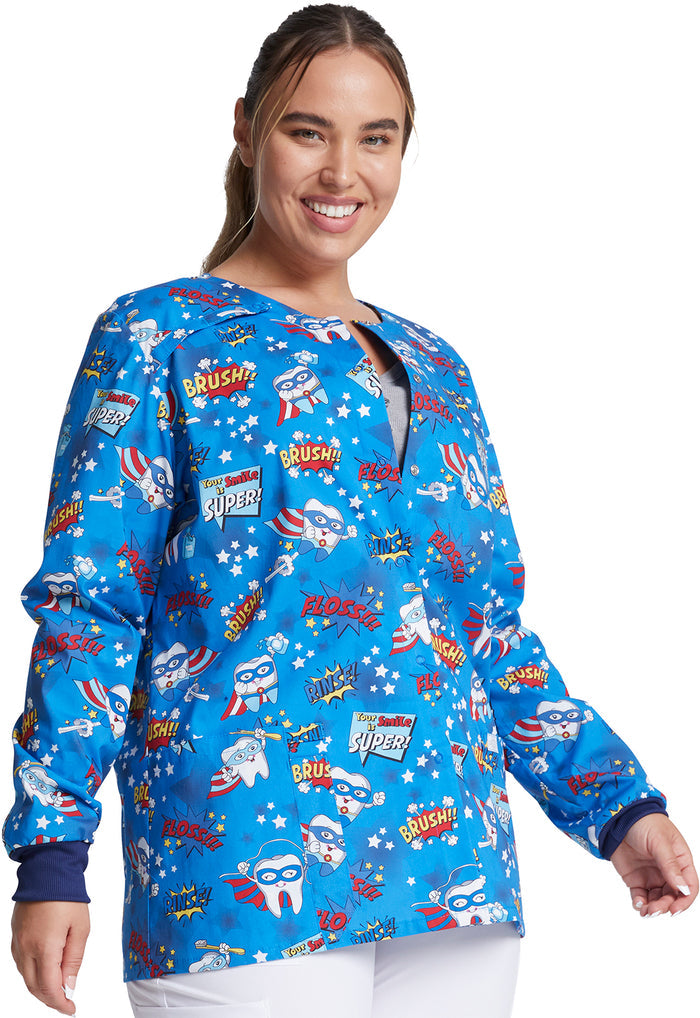 Cubrepolvos Dickies Mujer Estampado Mod. DK306 SUSM Super Smile