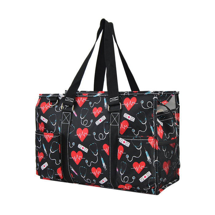 nurse organizer tote, NGIL nurse bag, zippered nurse caddy, nurse work tote, large tote for nurses, RN utility bag, nurse supply organizer, canvas nurse tote, nursing student tote bag, nurse appreciation gift, nurse shift bag, healthcare caddy tote, nurse gear bag, cute nurse tote, monogram nurse tote bag, nurse work essentials tote, durable nurse tote, nurse classroom bag, nurse pocket organizer tote, nurse daily bag, nurse gift idea, hospital work tote, nurse carryall bag