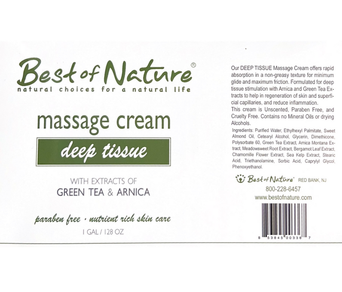 Deep Tissue Massage Cream