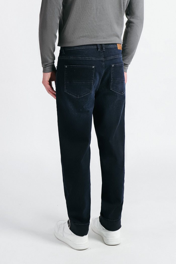 DENIM LOOSE FIT BLUBLACK - Sonnybono
