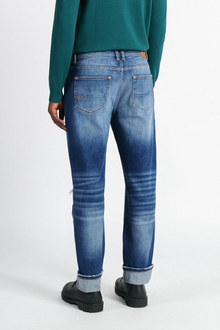 DENIM LOOSE FIT INDACO - Sonnybono