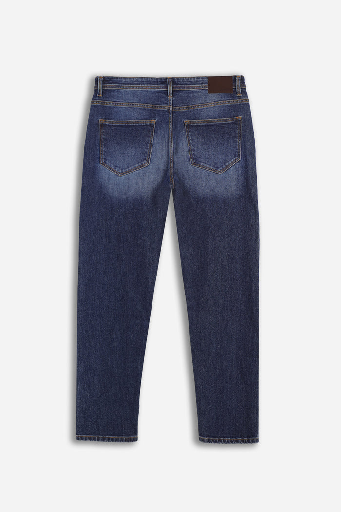 DENIM REGULAR FIT BLEU