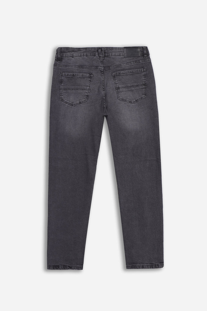 DENIM REGULAR FIT GRIGIO