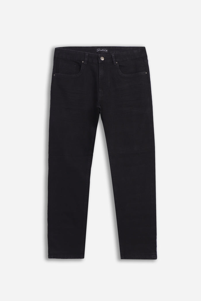 DENIM REGULAR FIT NERO