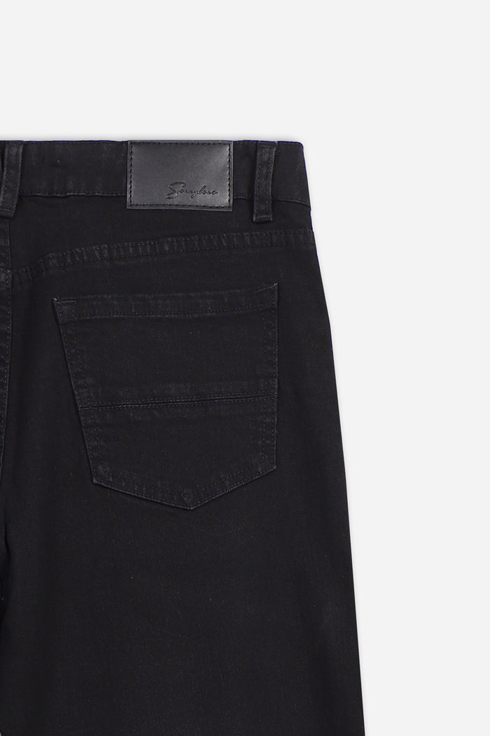 DENIM REGULAR FIT NERO - Sonnybono