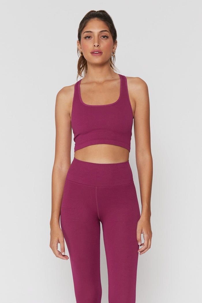 DISCONTINUED - Athena Seamless Crop Tank | Spiritual Gangster