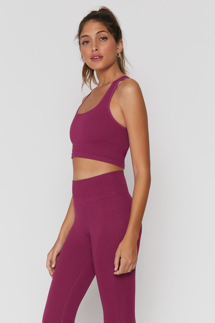 DISCONTINUED - Athena Seamless Crop Tank | Spiritual Gangster