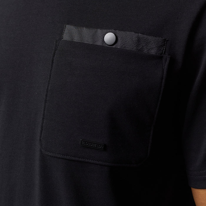 Double Pocket Tech T-Shirt Twinset | Black