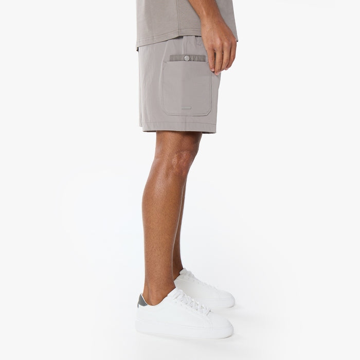 Double Pocket Tech T-Shirt Twinset | Stone
