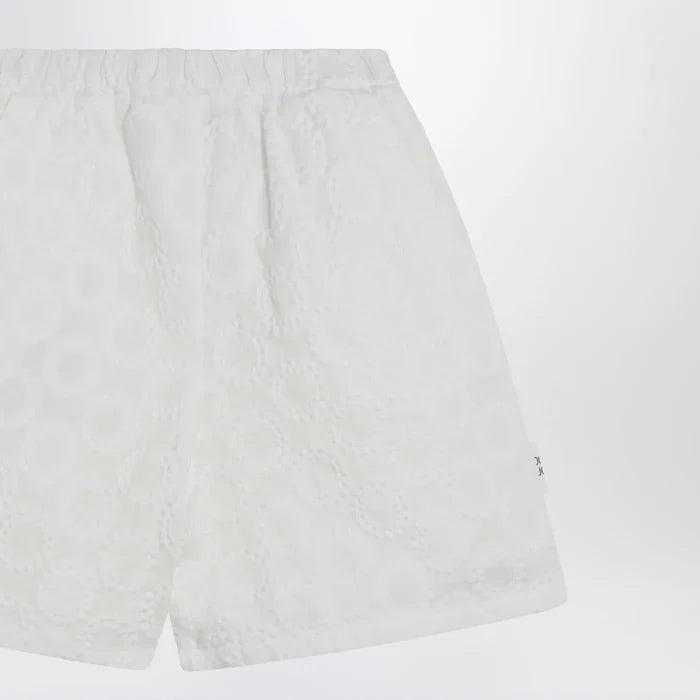 Douuod - White cotton Shorts Brand Shorts 12
