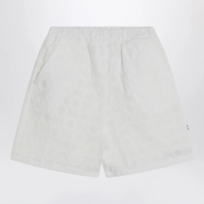 Douuod - White cotton Shorts