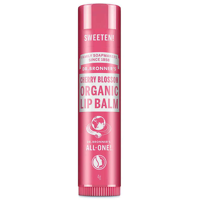 Dr Bronner Organic Cherry Blossom Lip Balm 4g