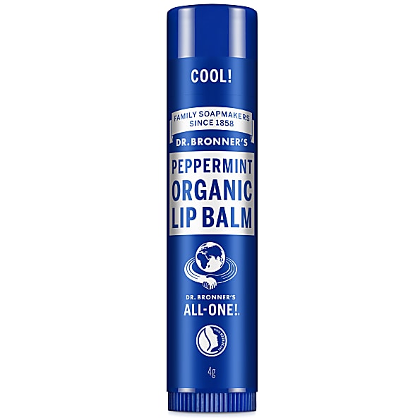 Dr Bronner's Organic Lip Balm Peppermint 4g