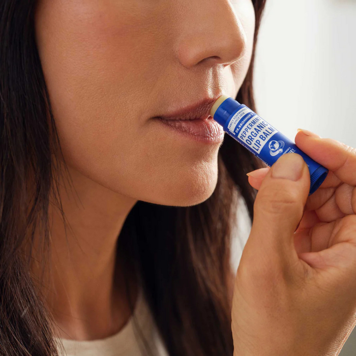 Dr Bronner's Organic Lip Balm Peppermint 4g