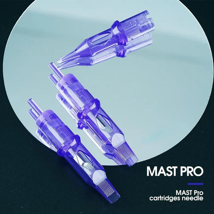 Dragonhawk Tattoo - Mast Pro Tattoo Cartridges Needles 0.18MM Round Liner- Box of 20