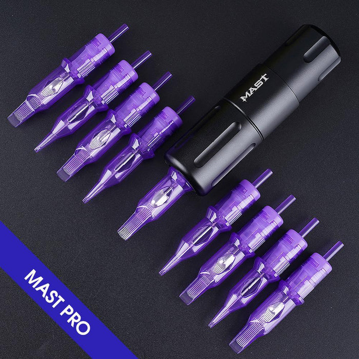 Dragonhawk Tattoo - Mast Pro Tattoo Cartridges Needles 0.25MM Round Liner- Box of 20