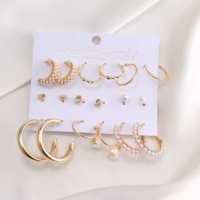 E1656 - Retro Bohemian Earring Set