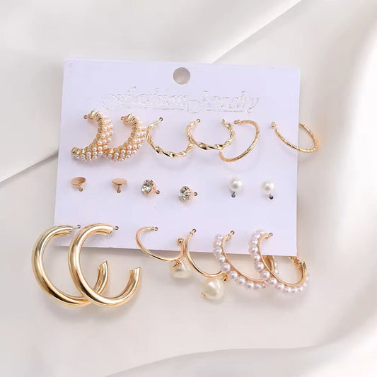 E1656 - Retro Bohemian Earring Set