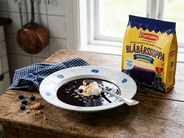Ekströms Blåbärssoppa 465g (16.4 oz) – Authentic Swedish Blueberry Soup Mix