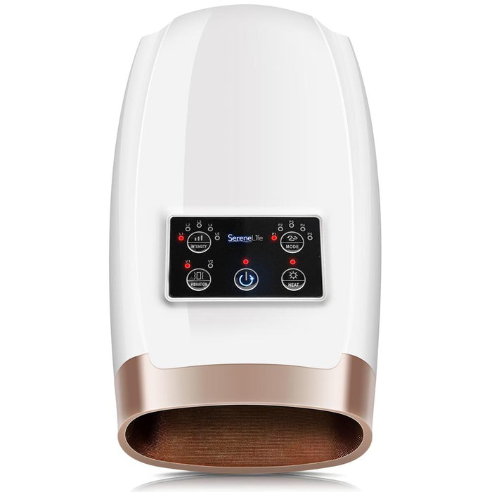 Electric Hand Massager Pain Relief 5 Modes Heat Function White