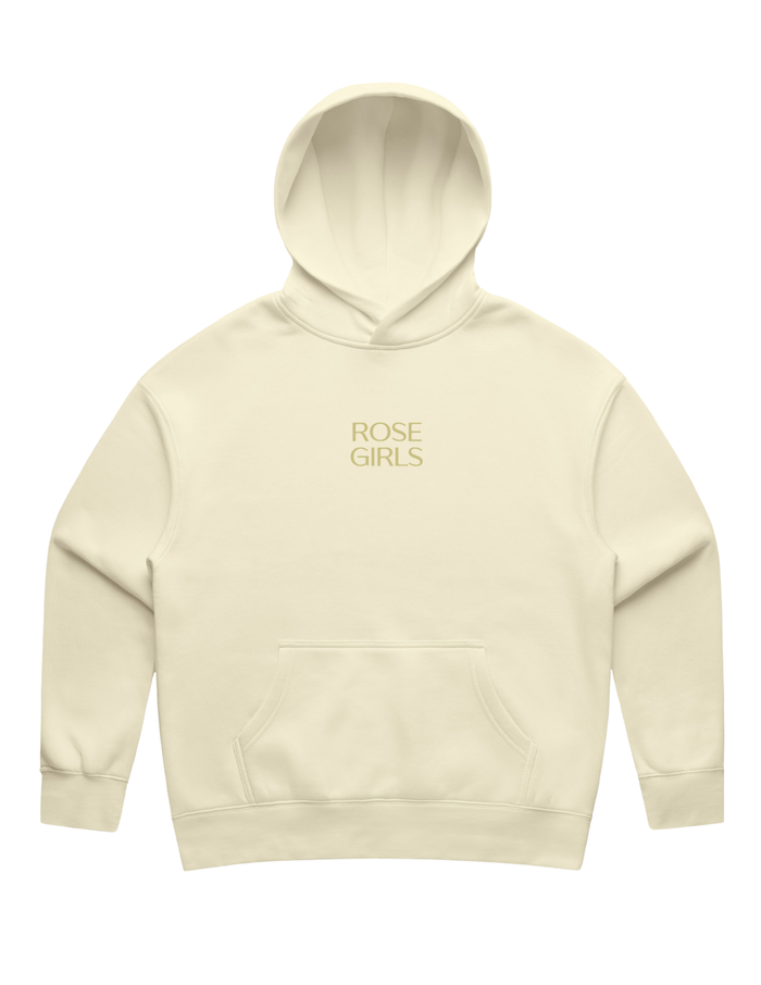 Embroidered Hoodie (Butter)