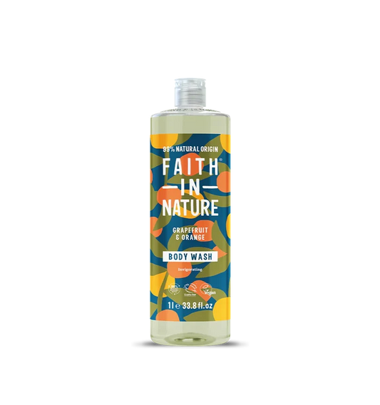 Faith in Nature Grapefruit and Orange Body Wash - 1 litre