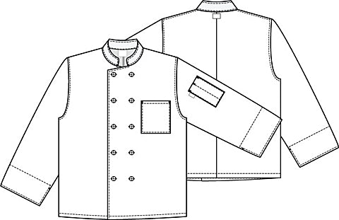 Filipina Chef Dickies Unisex Mod.DC43 Negro