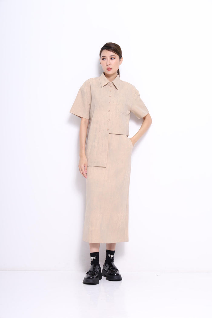 Fiya Pencil Midaxi Skirt