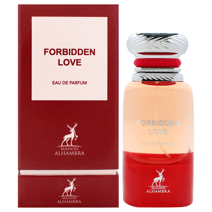Forbidden Love by Maison Alhambra for Men - 2.7 oz EDP Spray