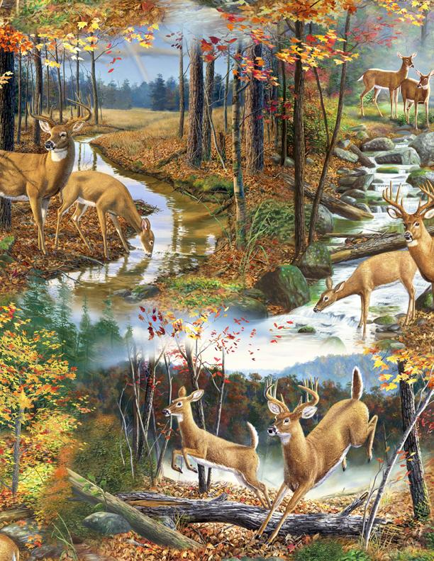 FOREST LIGHT - SCENIC (4 YARDS)