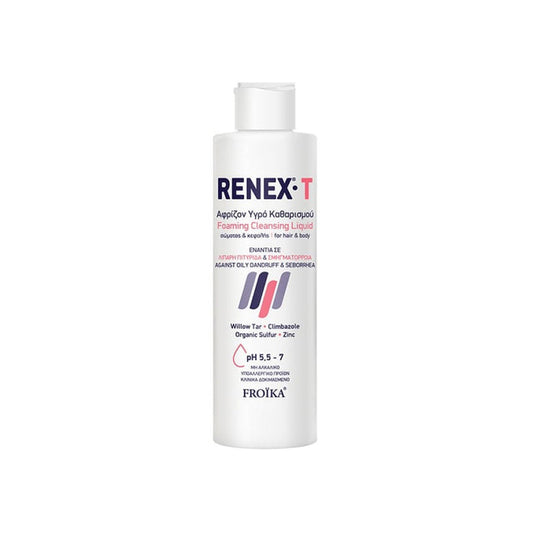 Froika Renex T Body & Head Cleansing Liquid Υγρό Καθαρισμού Σώματος & Κεφαλής, 200ml